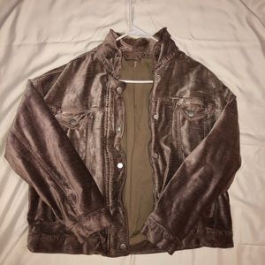 Free People Velvet Jacket